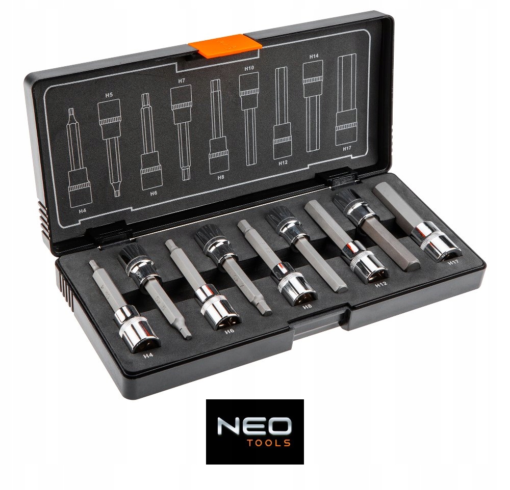 NEO KONCOWKI SZESCIOKATNE NA NASADCE 9 SZT 08 706 Producent code 08 706