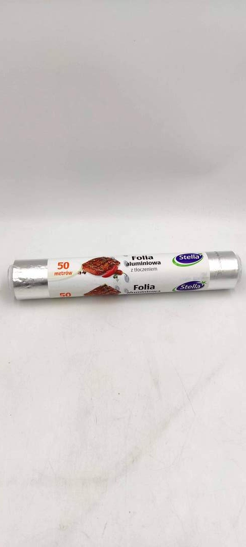 

Folia aluminiowa 22% Grubsza 50m rolka