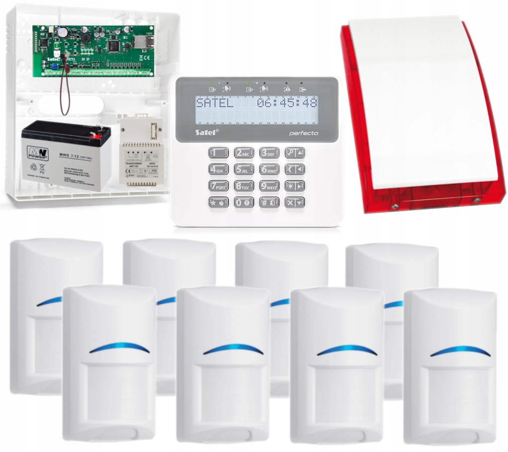 

Alarm Satel Na 8 Czujek Aplikacja Android iOS Lan
