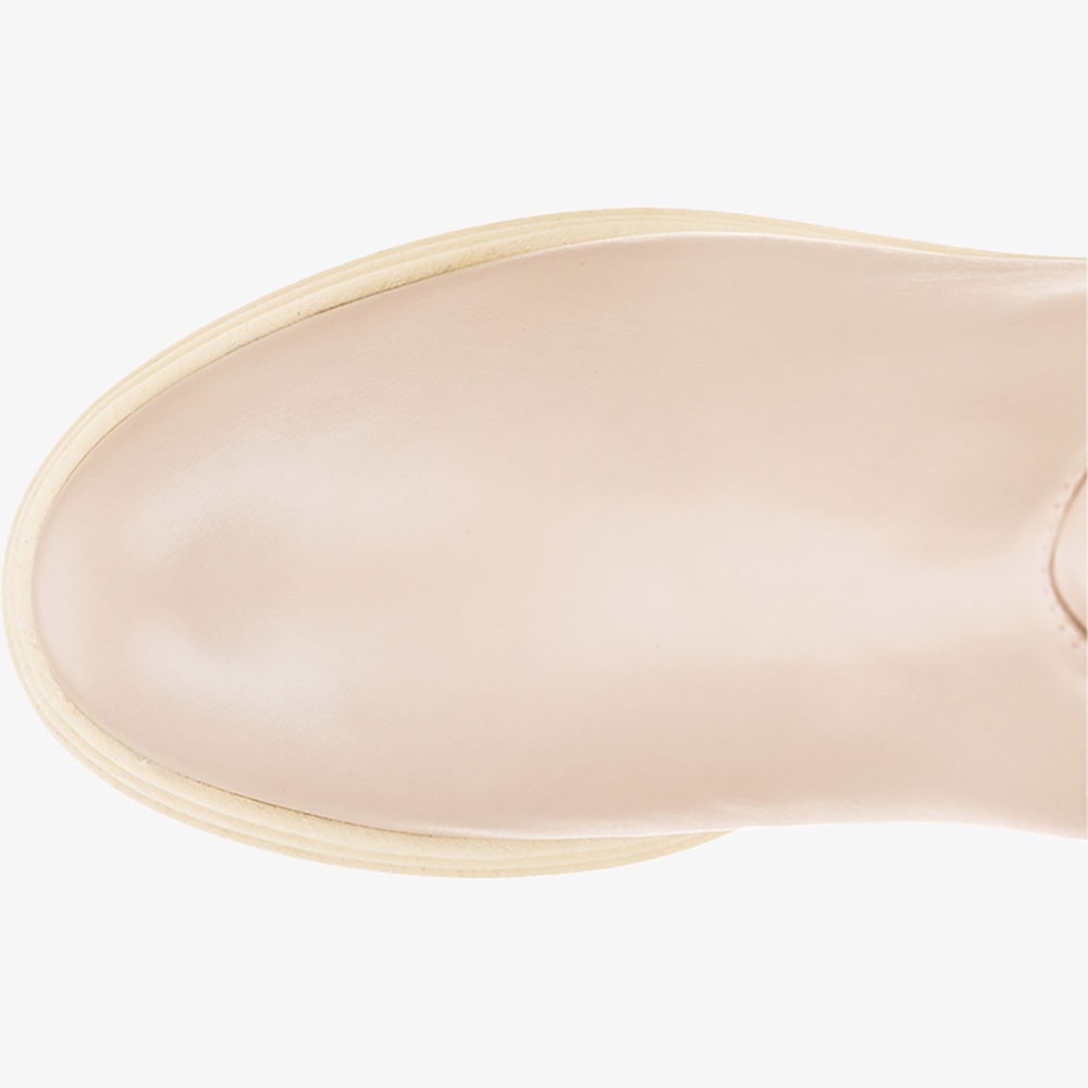 BOTKI SKÓRZANE POLSKIE Z WYCIĘCIAMI PO BOKACH r 40 Rozmiar 40