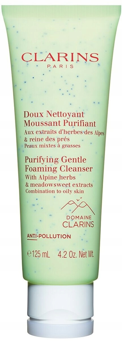 Čisticí pěna Clarins na obličej 125 ml pro mastnou pleť, bez mýdla
