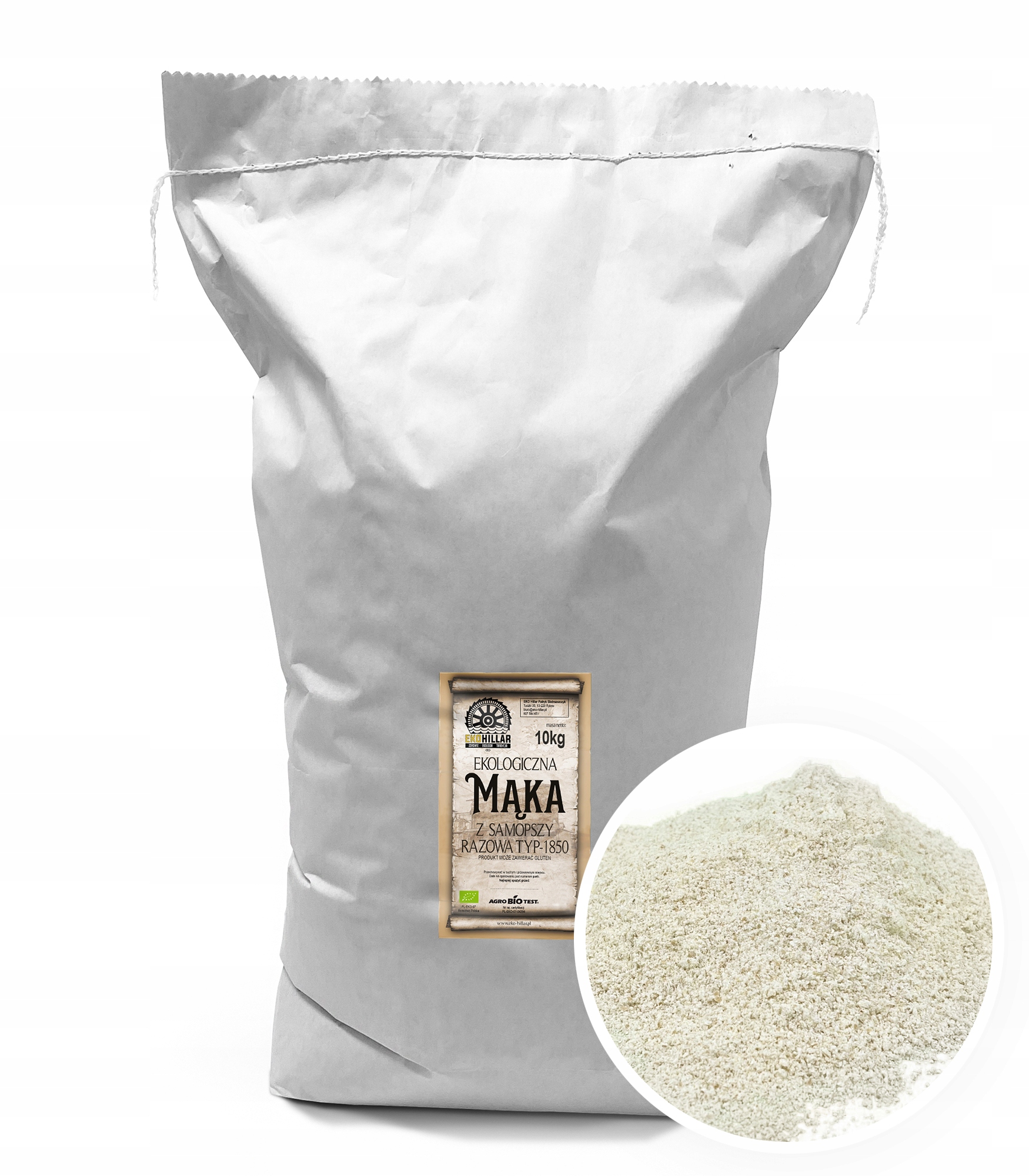 Eko Mąka Z Samopszy Razowa 10 Kg Prosto Z Młyna