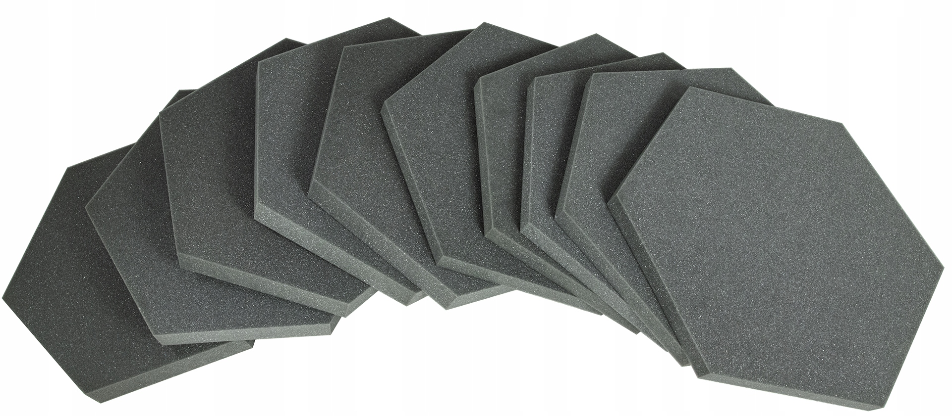 

Panele Akustyczne Pianka Akustyczna Hexagon 10 szt