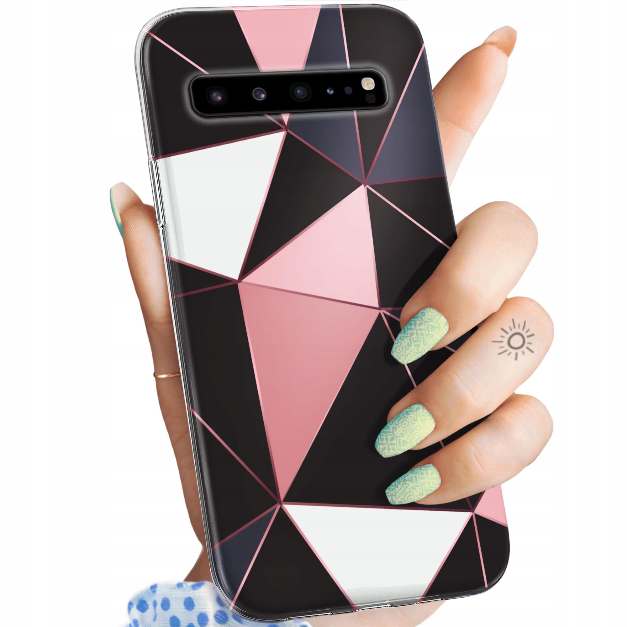 Etui Do Samsung Galaxy S10 5G Mozaika Sztuka Kolorowa Obudowa Case