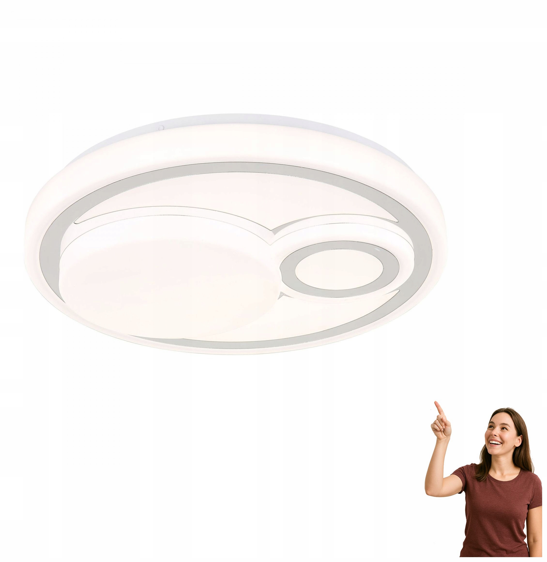 Led stropná lampa 24W Ruiz 48473 Globo