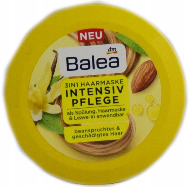 

Balea maska intensywnie pielęgnująca wanilia 300 m