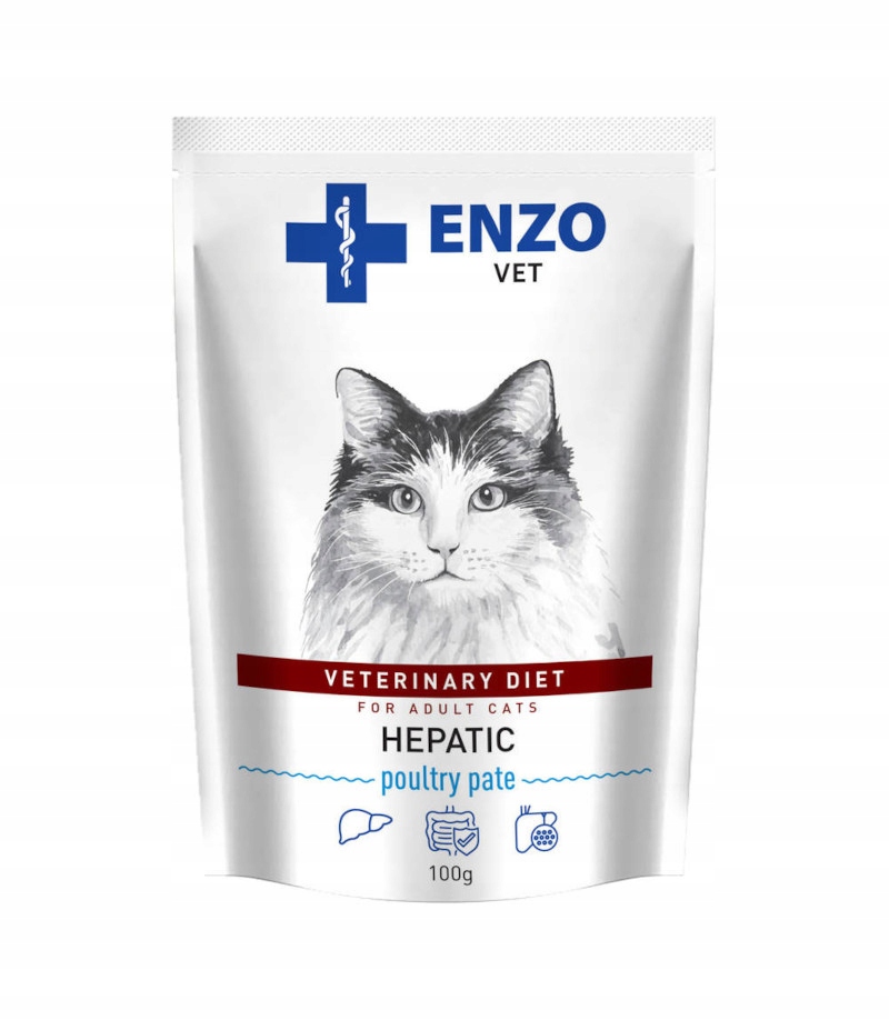 Levně 10X Enzo Vet Hepatic drůbeží paštika 100g