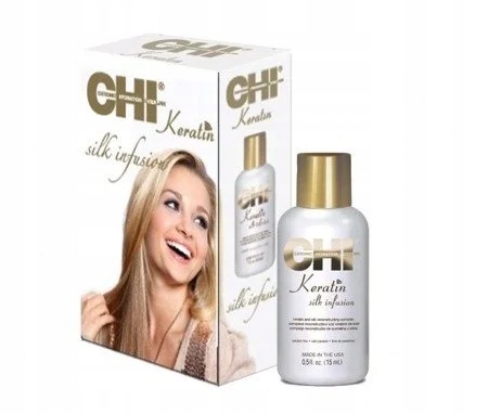 

Chi Keratin Silk Infusion Jedwab do Włosów i