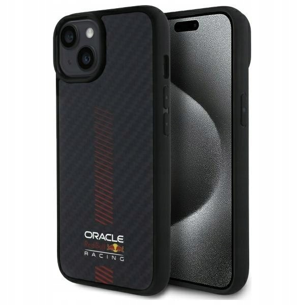 Red Bull RBHMP14S24CFGSMK iPhone 14 6.1" hardcase czarny/black Carbon