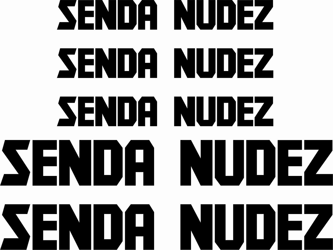 Naklejki Senda Nudez naklejka Rower Samochód