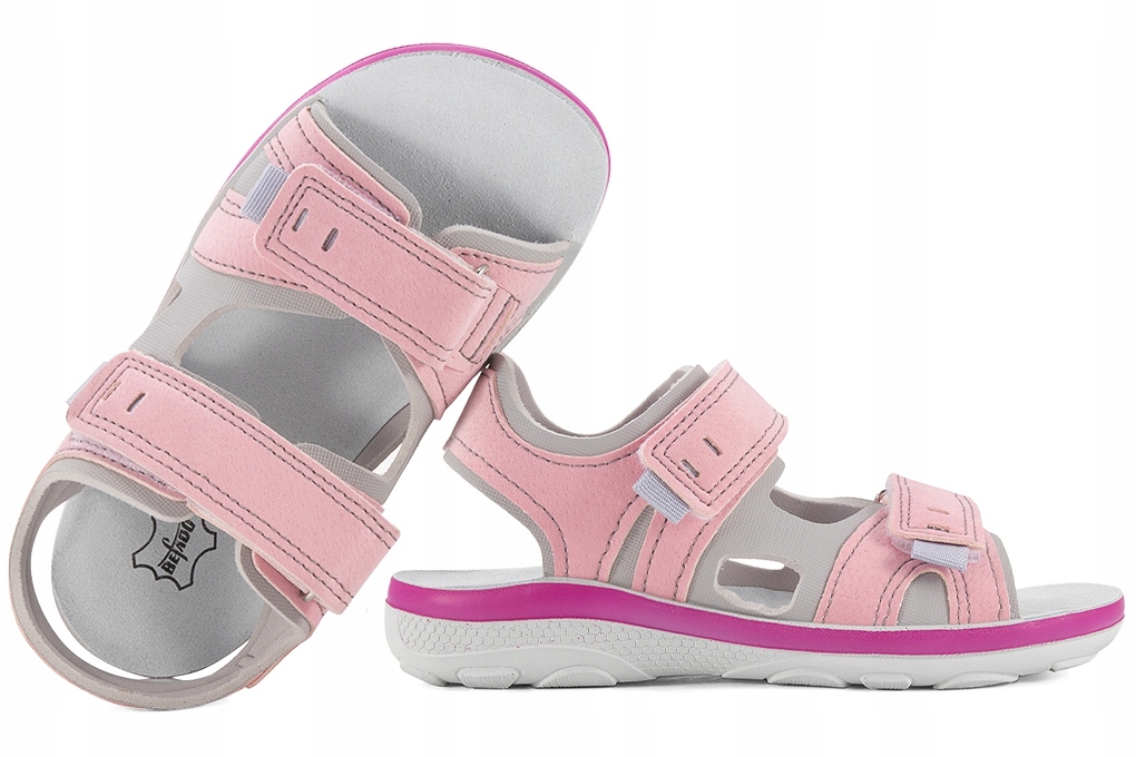 

Befado 066X101 Sandałki Dziewczęce Sandały róż 29