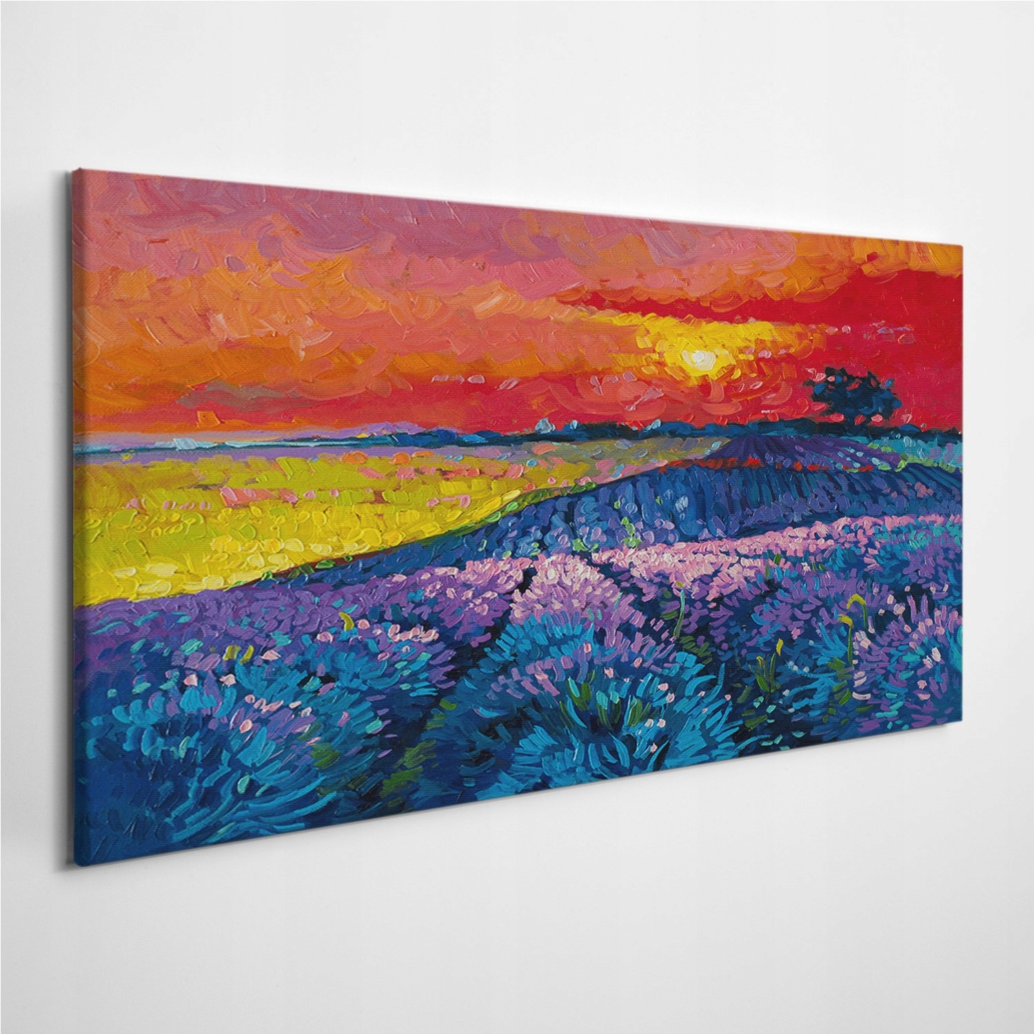 

Foto-obraz z zdjęciem Lawenda Łąka Niebo 120x60 cm