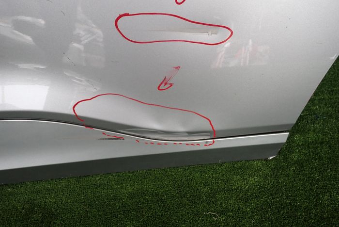 HYUNDAI KONA 17- door left rear. rear part