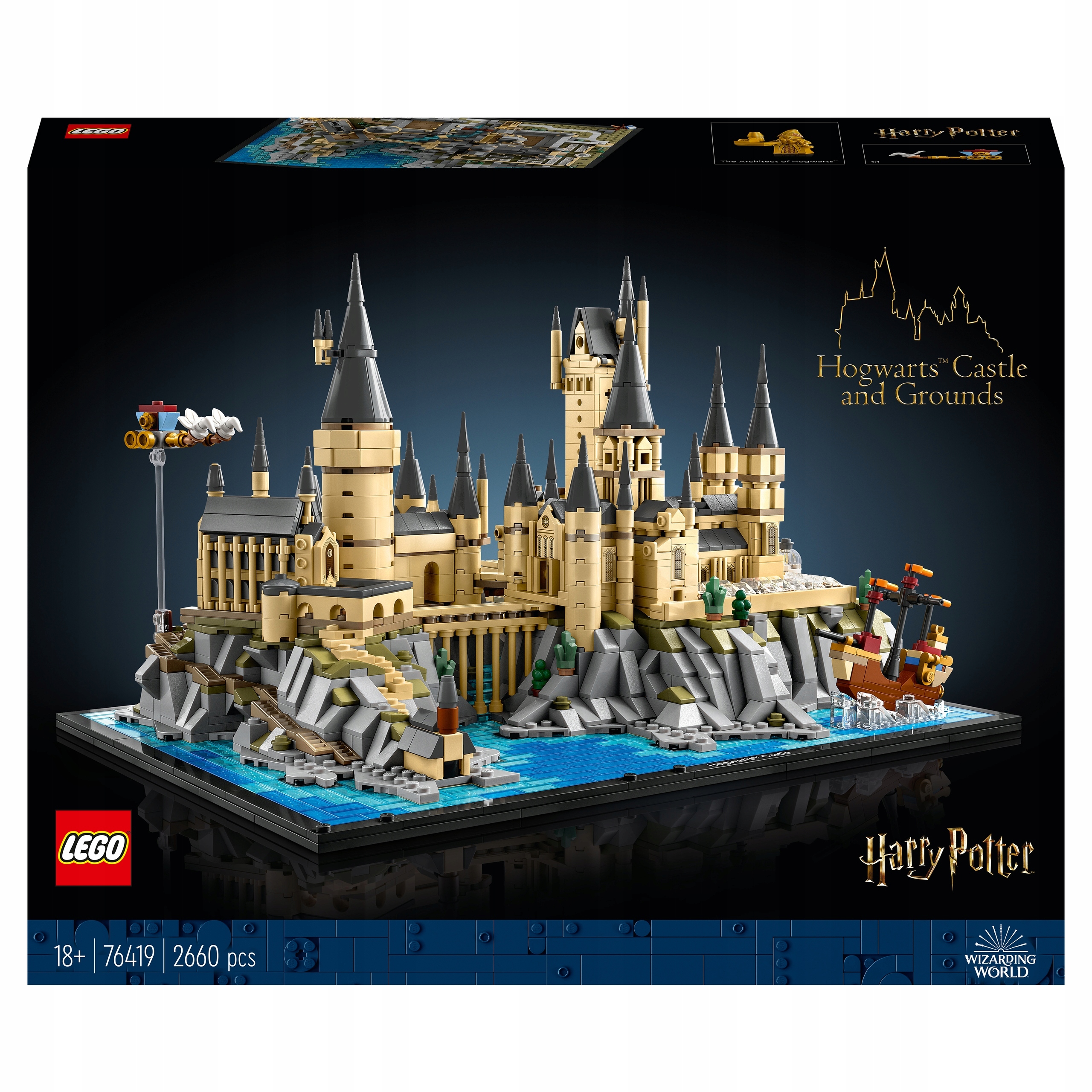 LEGO Harry Potter 76419 Zamek Hogwart i błonia Marka LEGO