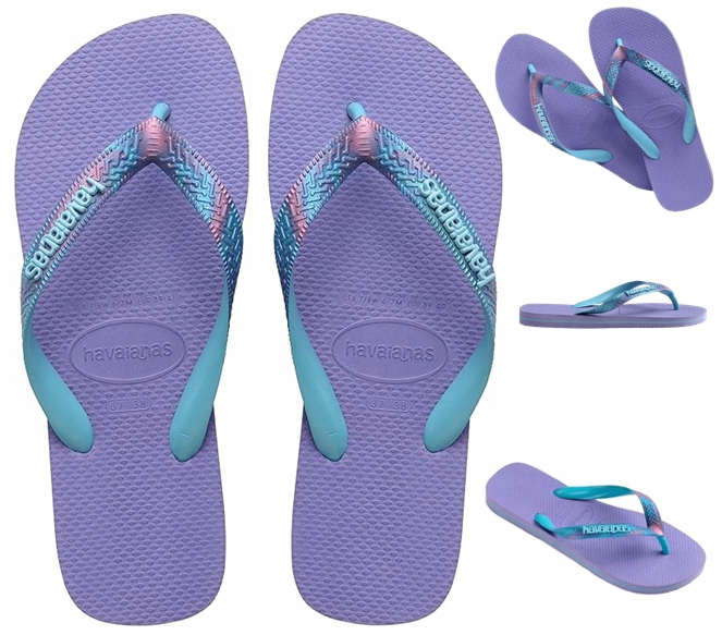 Havaianas dámské Žabky Top Verano, metalické 45/46 Eu