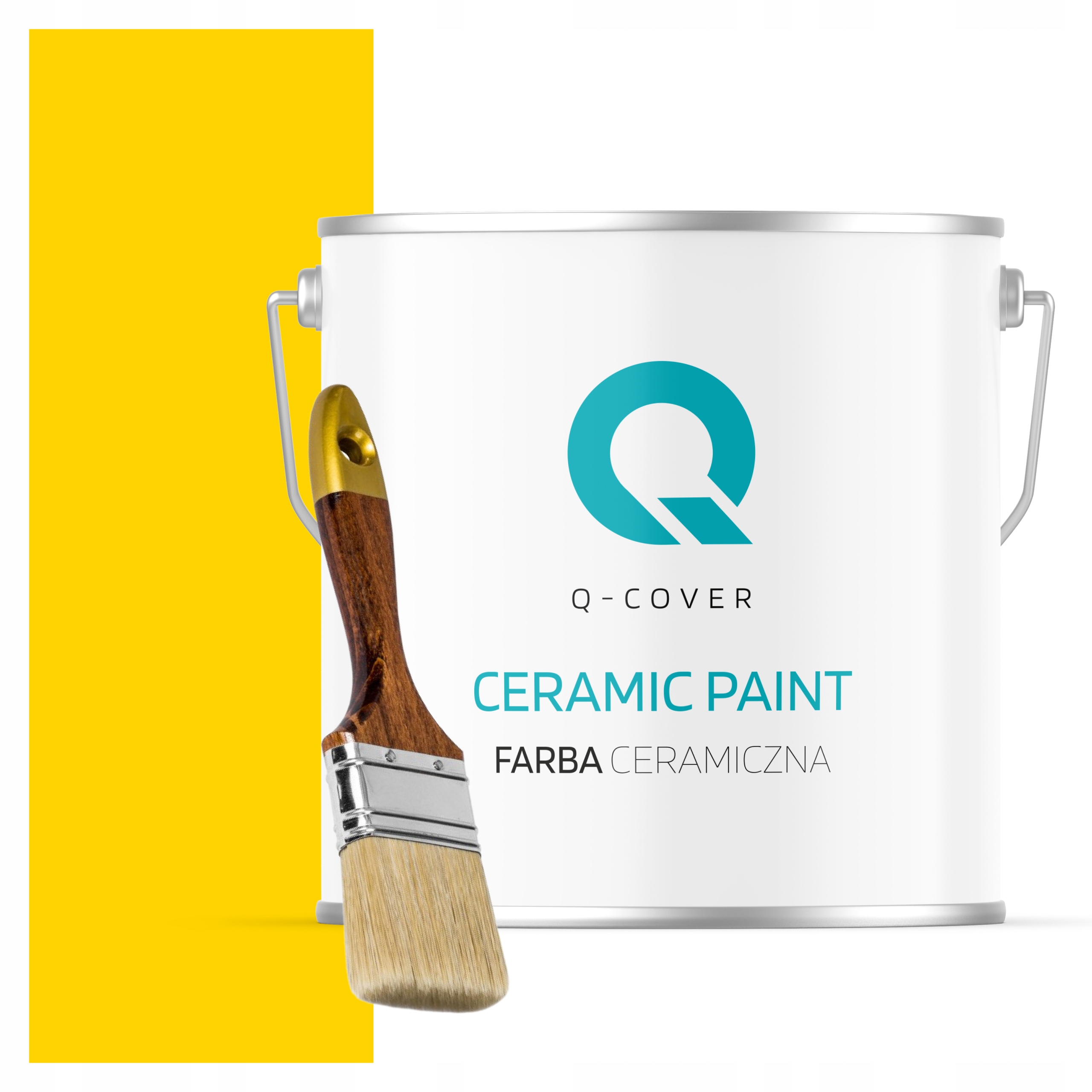 Keramická Farba Na Stenu Intenzívna Žltá H6967 5L Mat Výrobca Štetec