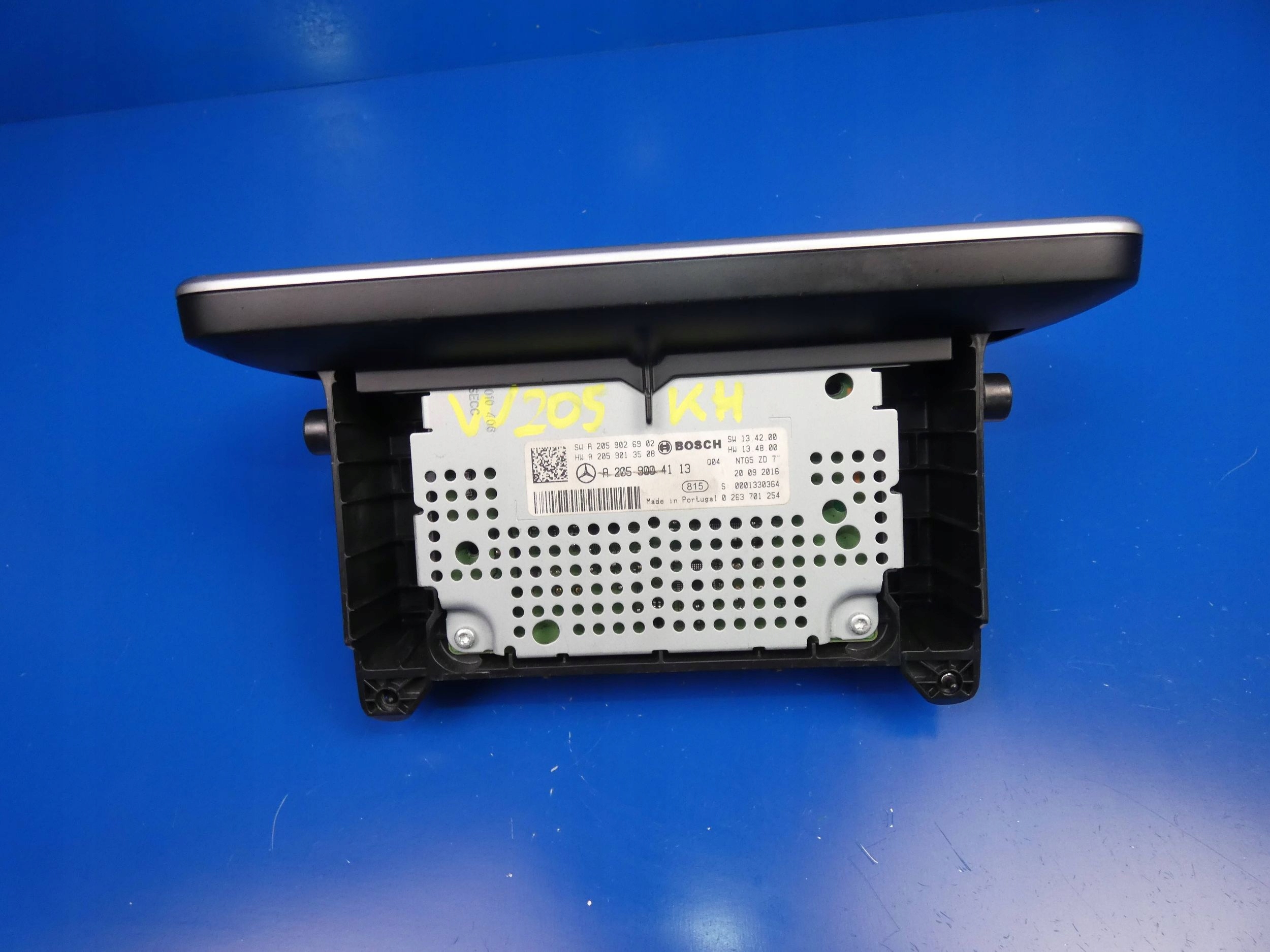 MERCEDES C KLASA W205 display navigation devices RADIA