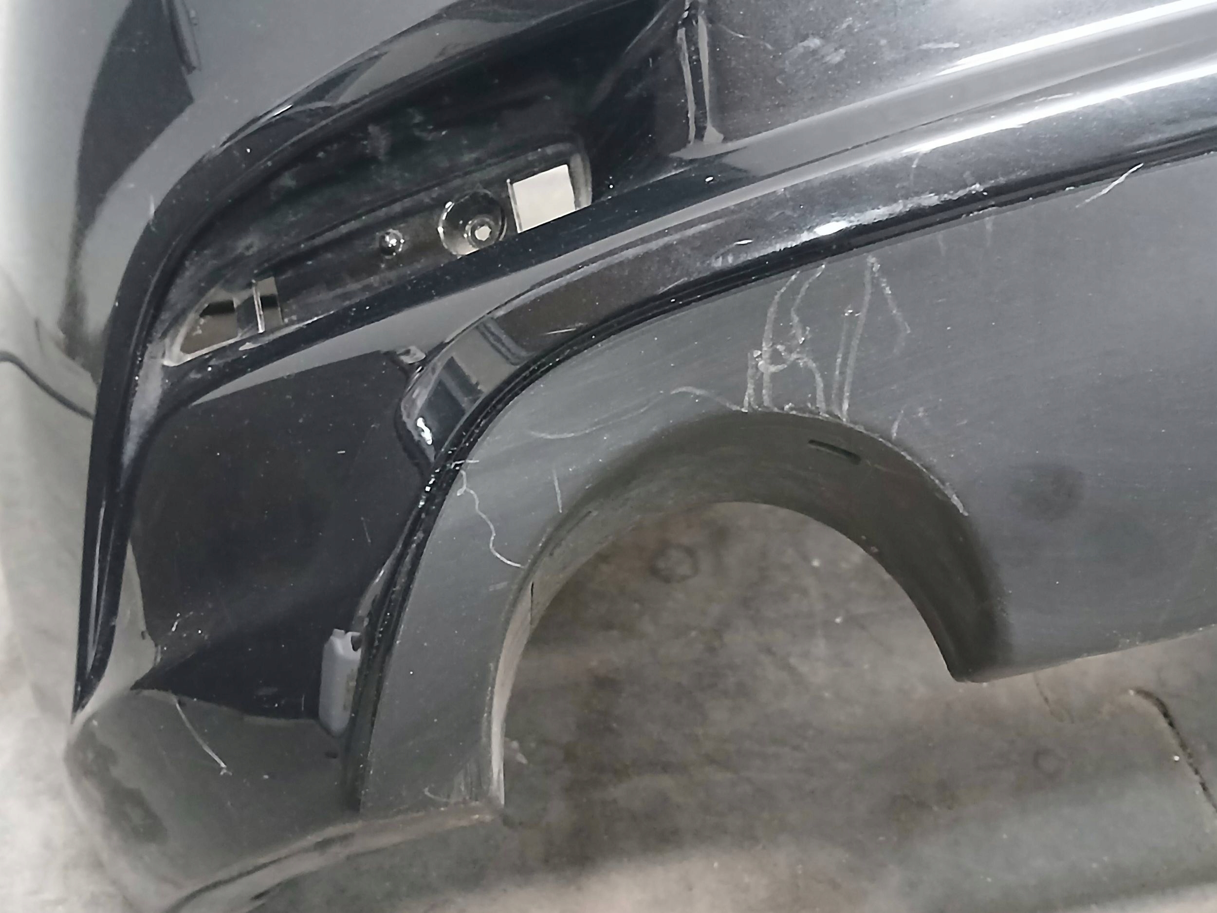 bumper rear part MAZDA III 3 BM LIFT 17-19 HB