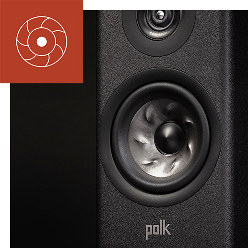 Polk Audio Reserve R100 kolumny podstawkowe czarne Model Reserve R100