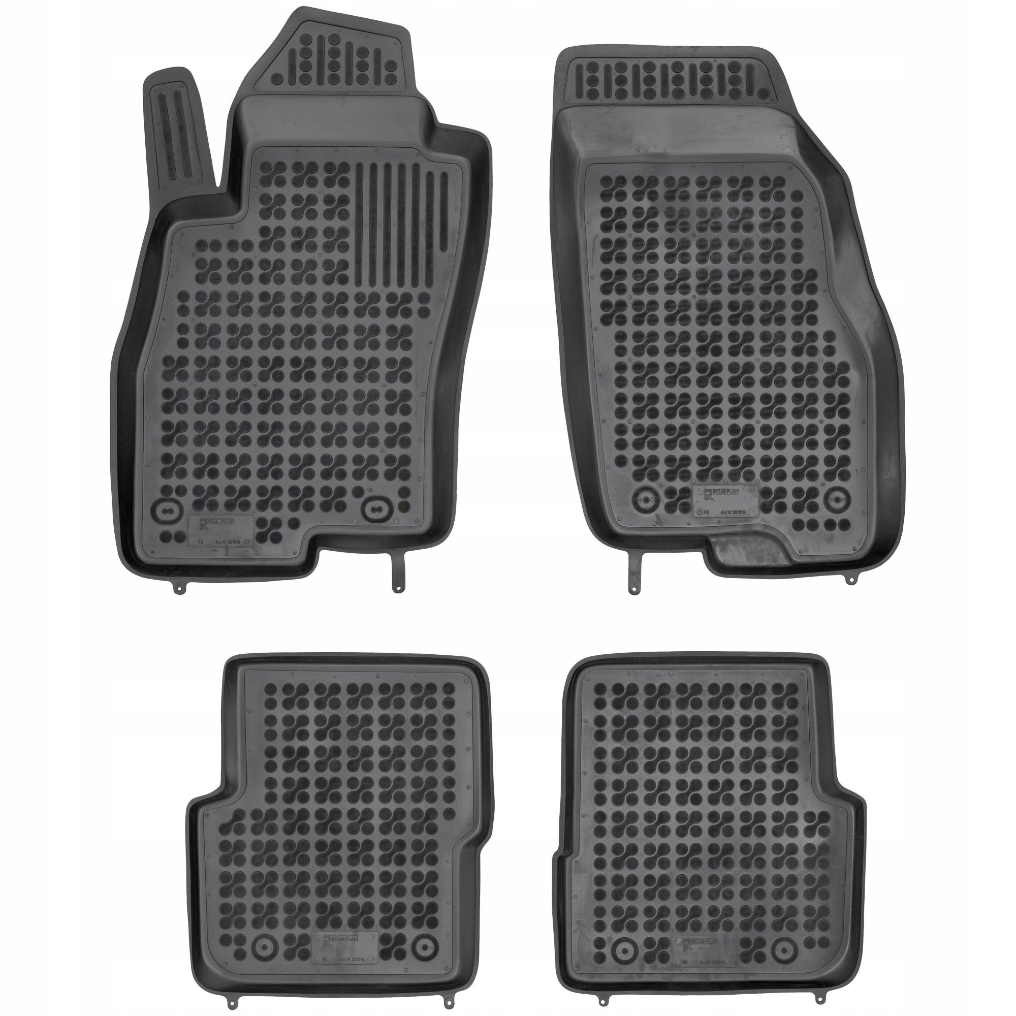 Gumové autokoberce Fiat Punto III od roku 2012