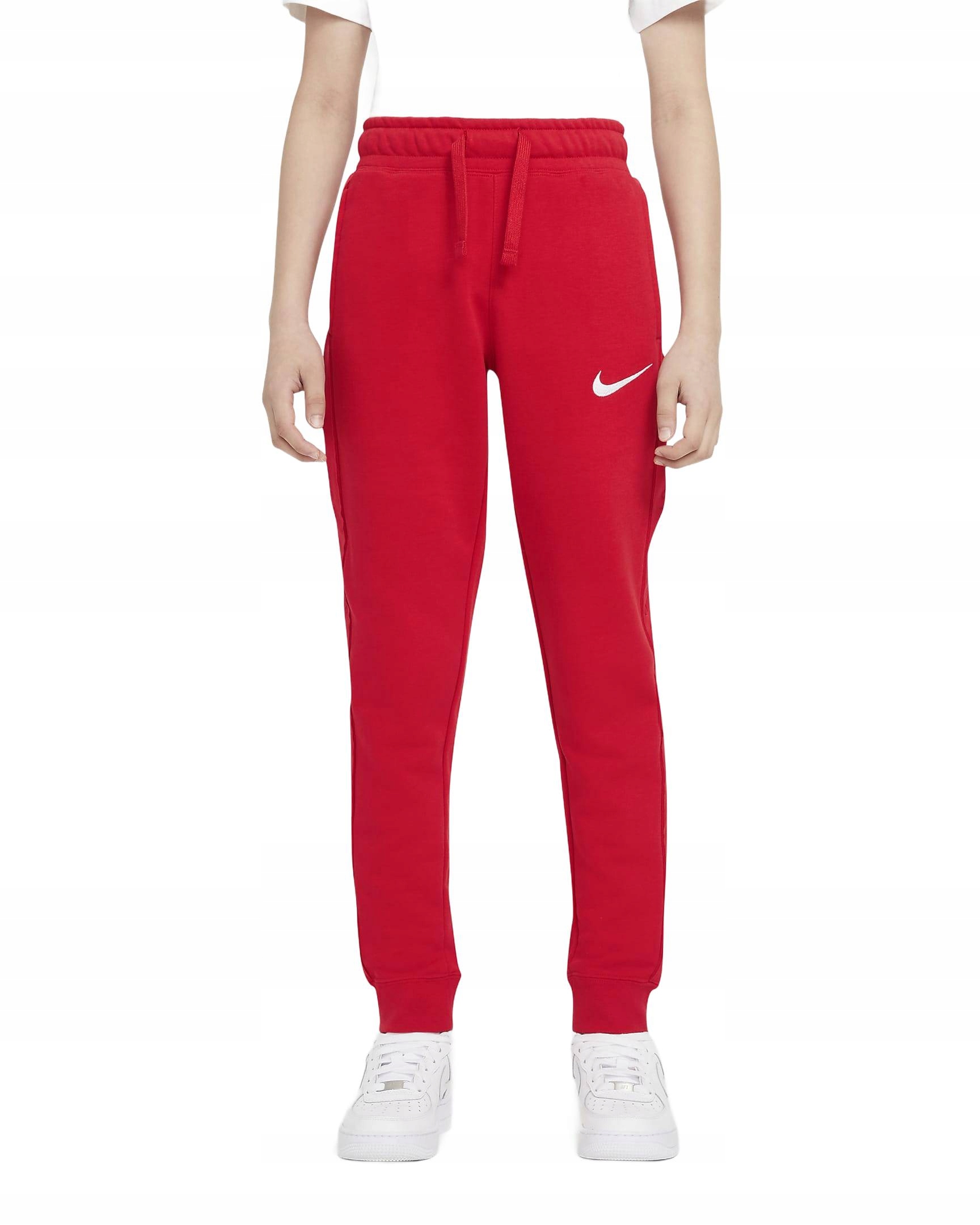 Spodnie dresowe Nike Swoosh Intensywna Czerwień S