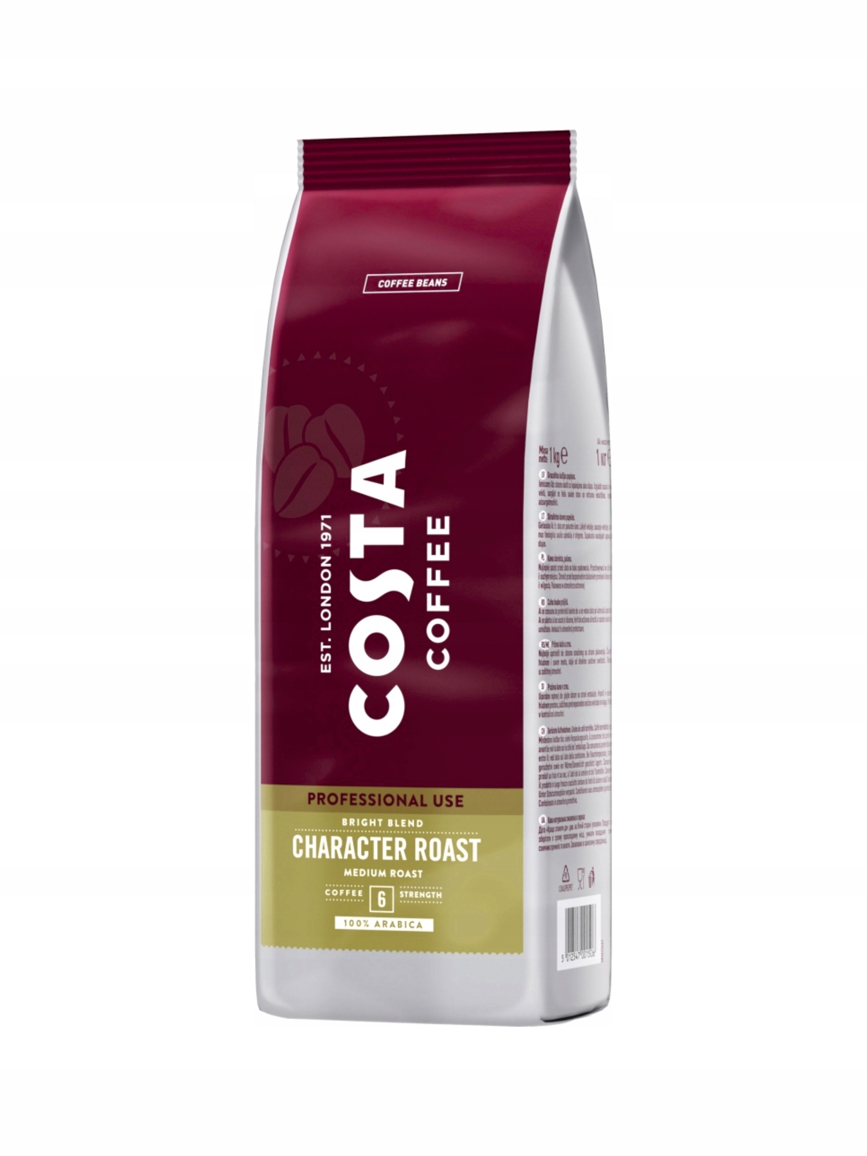 Costa Bright Blend Coffee Kawa Ziarnista 1 Kg