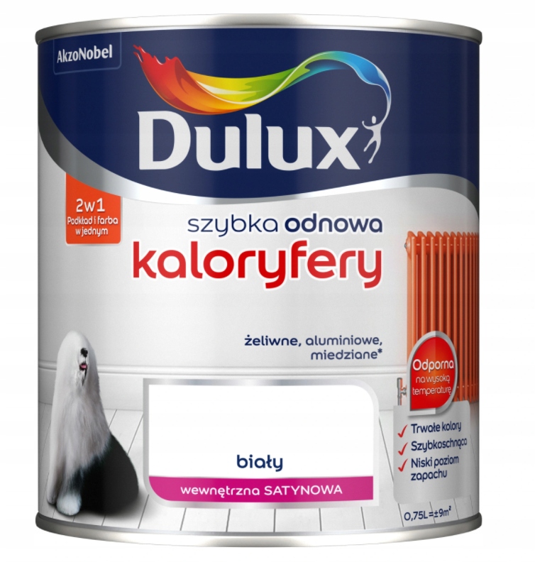 

Dulux Szybka Odnowa Kaloryfer Biała 0.75L