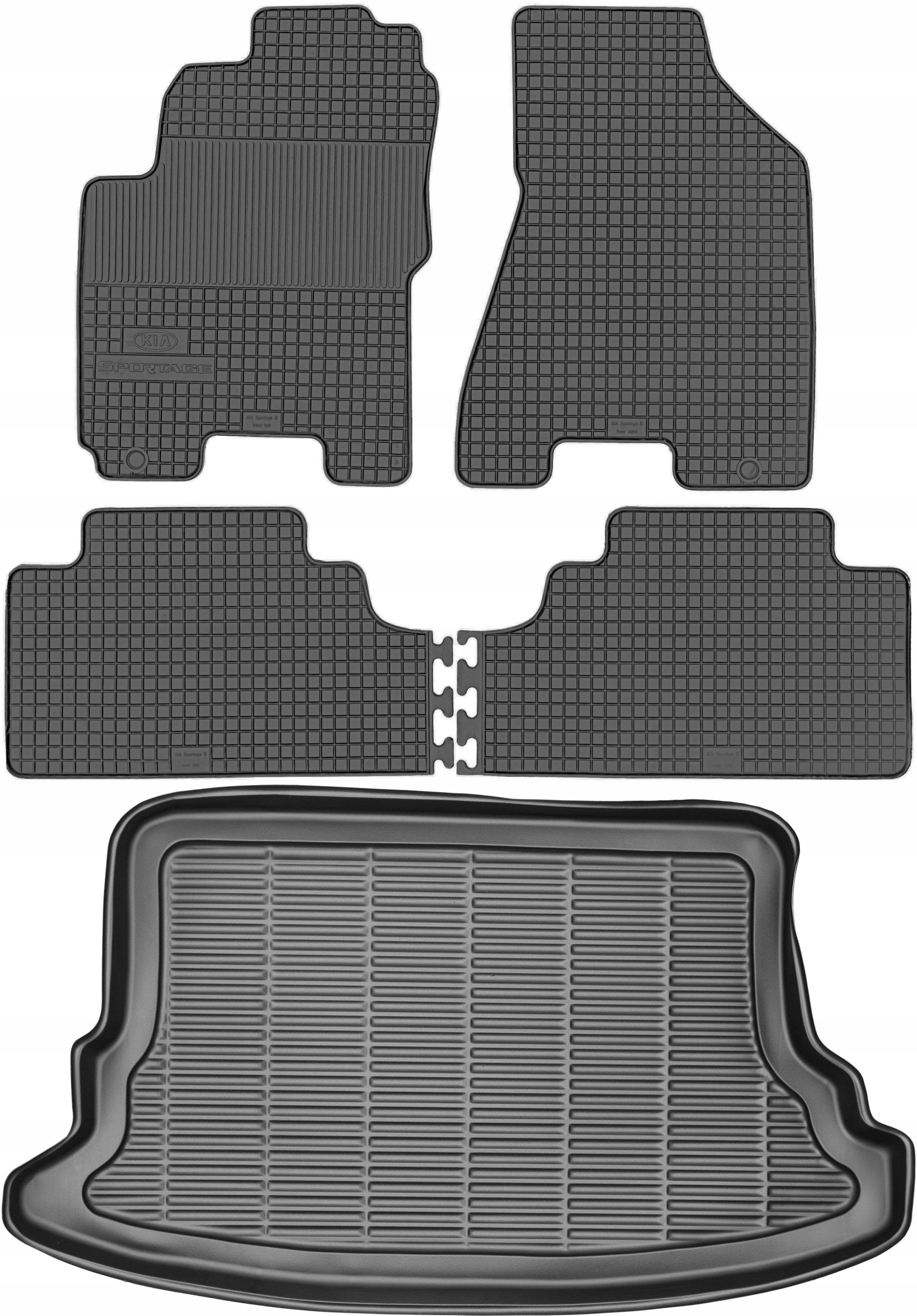 Kia Sportage II Suv od roku 2004-2010 Sada Koberce batožinový priestor