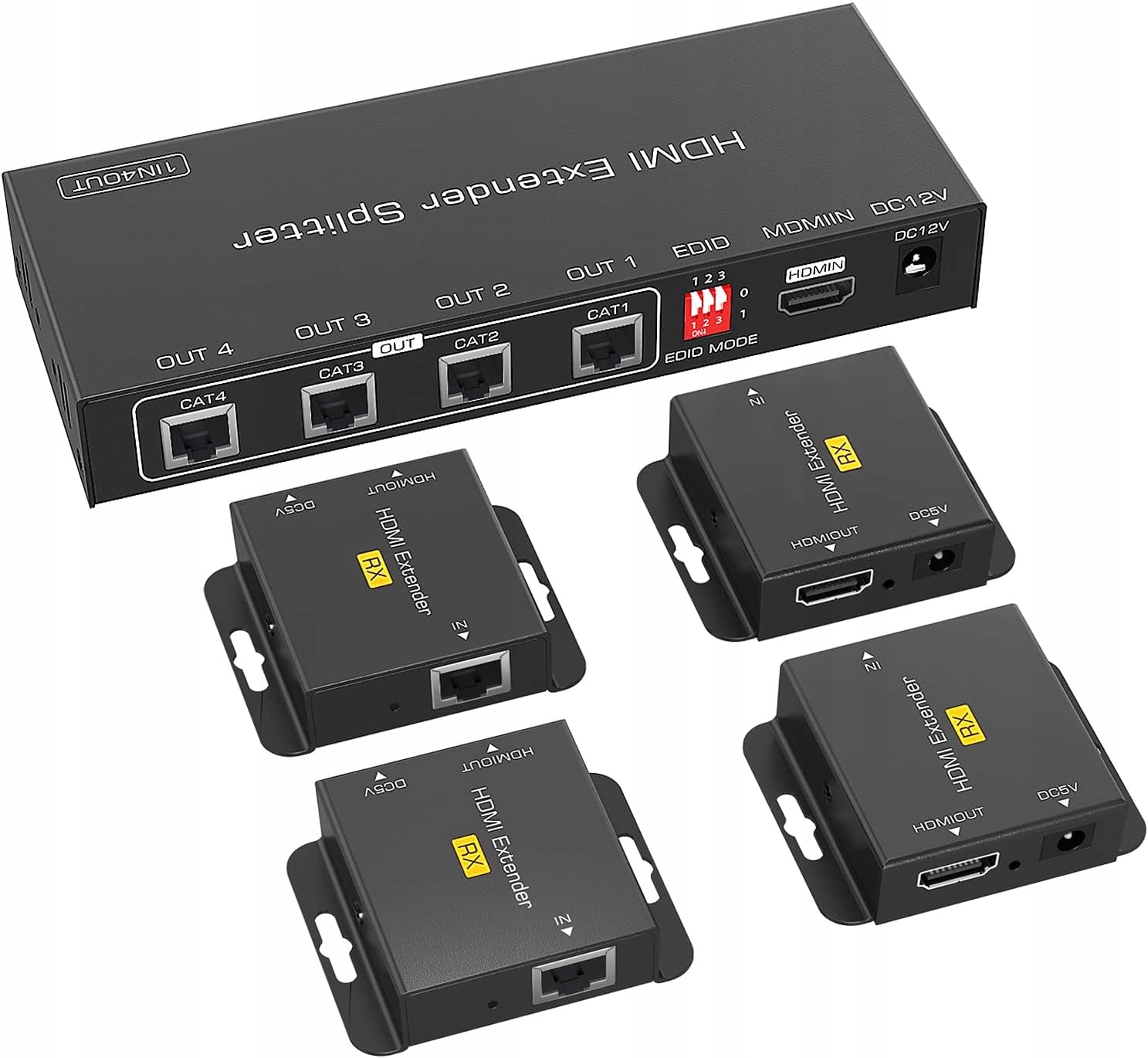 Rozdělovač Přepínač Hdmi Obousměrný Vstup Výstup CJX-CJX02 1080P