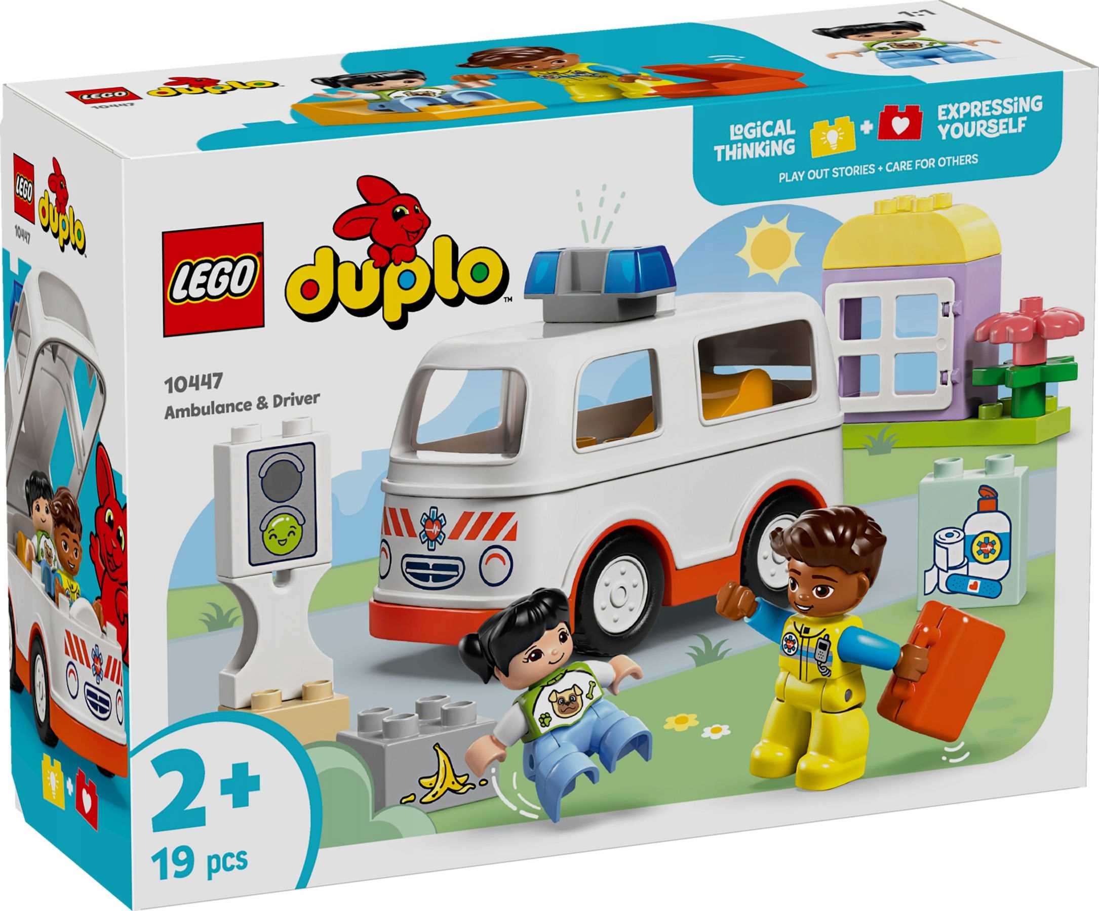 Lego Duplo Ambulance s řidičem