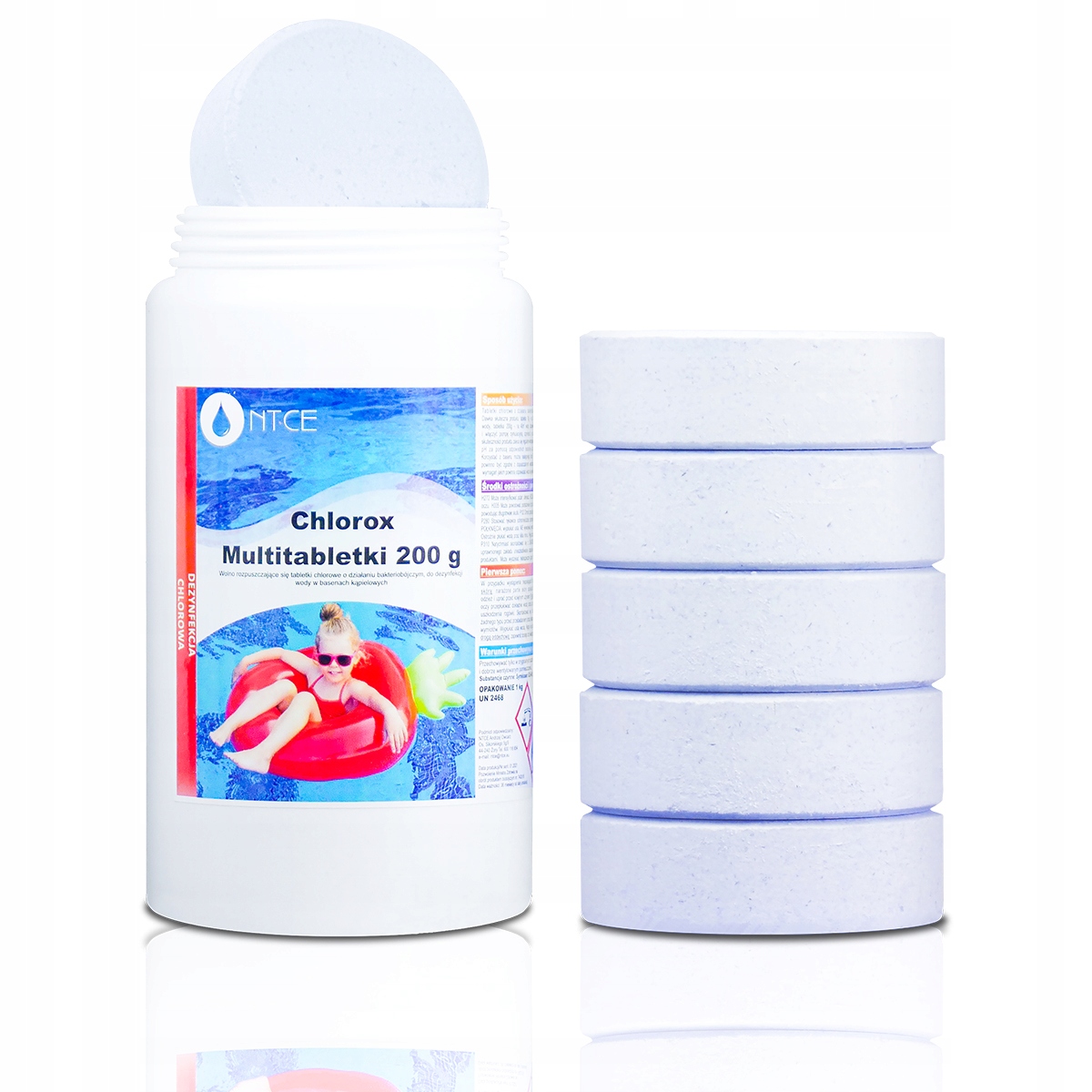 

Tabletki Chlorowe Multi 6w1 Chlorox Basen 200g 1kg