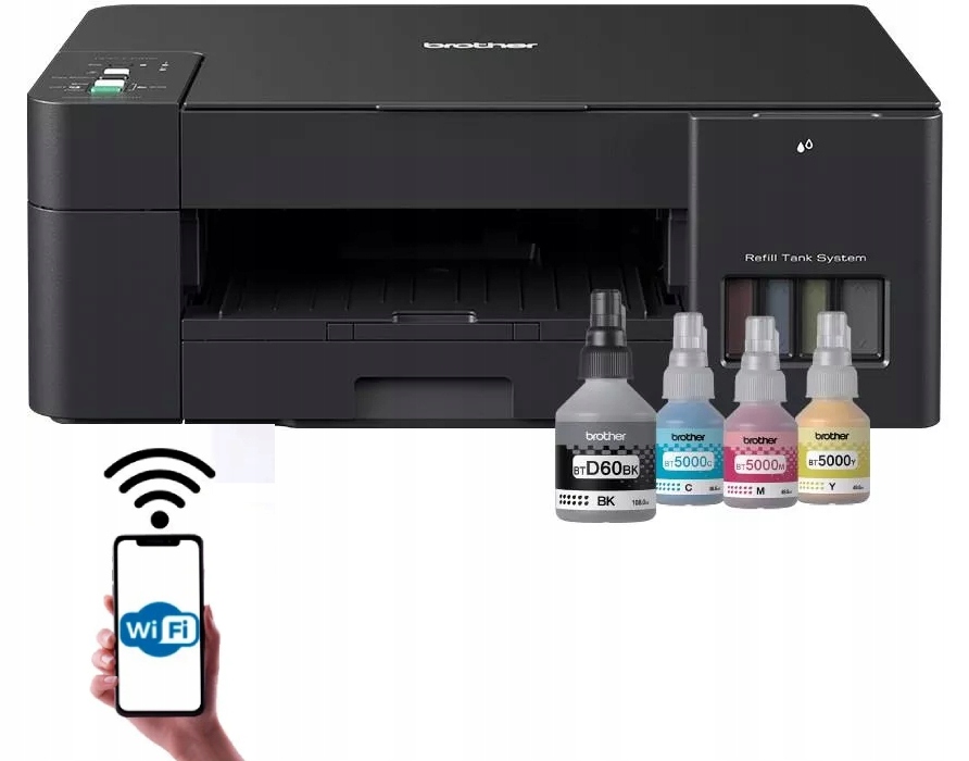 Brother DCP-T420W 3w1 Wi-fi Tusze