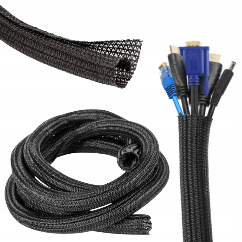 Oplot na kable JDD TECH SCW-013 czarny