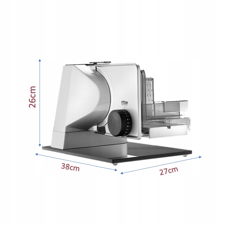 Krajalnica RITTER SINUS 5 Materiał noża stal nierdzewna