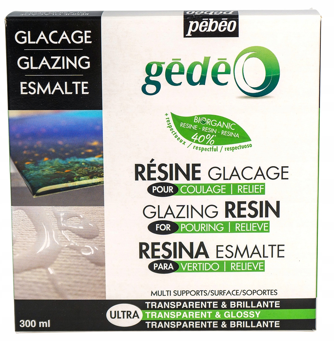 Pebeo Sada Zasklení Bio Pryskyřice 300ML