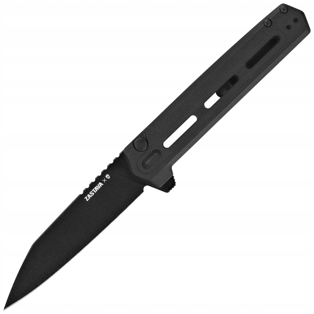 Nóż składany Tekto F4 Echo Zastava Black Aluminium/Black G10