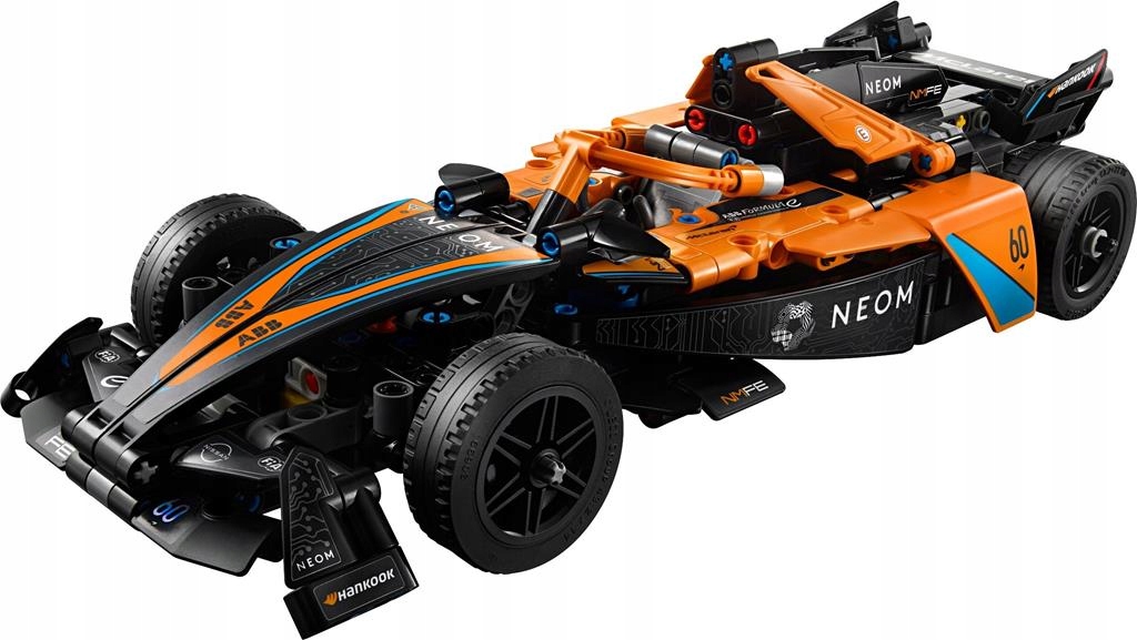 KLOCKI LEGO TECHNIC 42169 NEOM MCLAREN FORMUŁA E RACE NA KOMUNIE + TORBA Numer produktu 42169