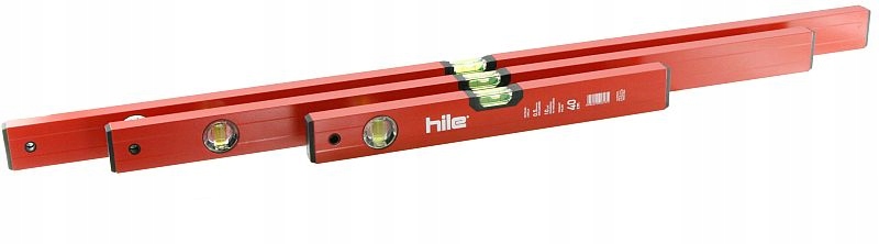 Hile Zestaw poziomnic 40cm 80cm 100cm