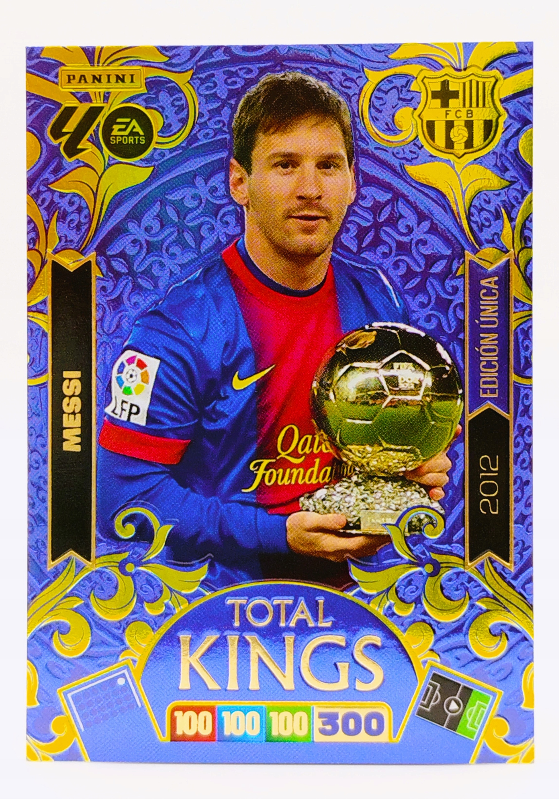 Panini La Liga 2025-2026 Total Kings 2012 Messi Fc Barcelona