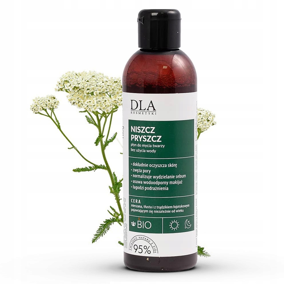 NISZCZ PRYSZCZ PŁYN DO MYCIA TWARZY KOSMETYKI DLA