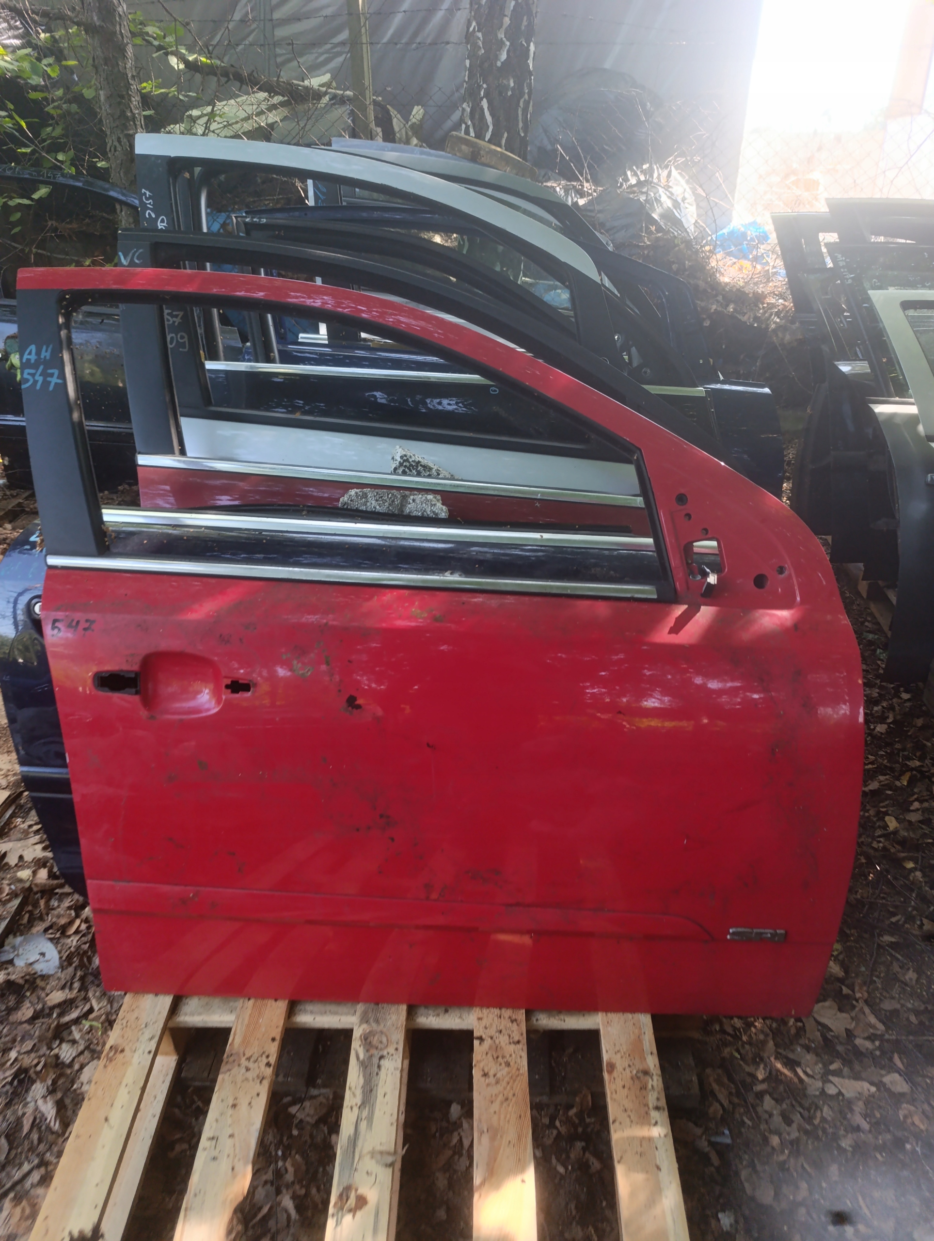 door right front front right OPEL ASTRA H Z547 547