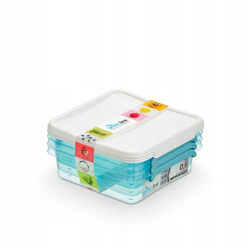 

Zestaw pojemników Arctic line box kwadratowe