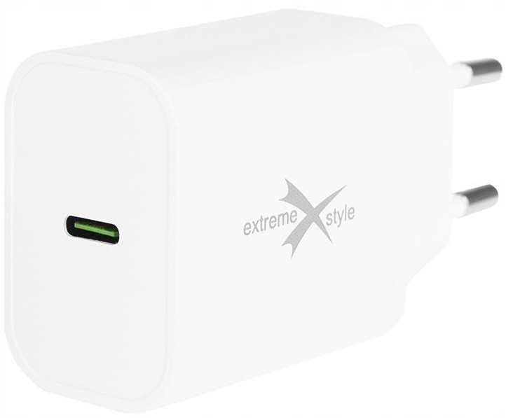 Ładowarka sieciowa USB-C FAST +kabel Lightning 25W Marka Extreme