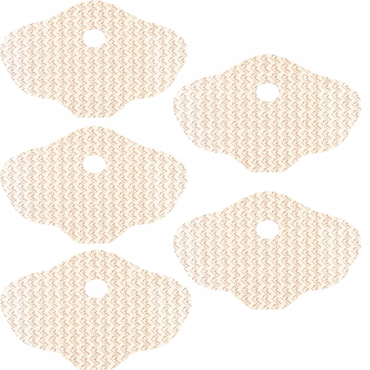 PLASTRY ODCHUDZAJĄCE WYSZCZUPLAJĄCE NA BRZUCH PATCH NATURALNE KOMPLET 5 SZT Marka Mymi