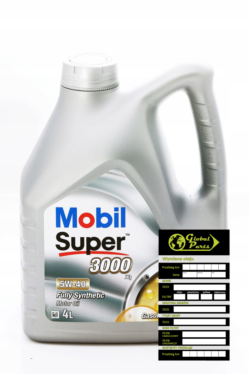 

Mobil 5W40 3000 4L Olej Silnikowy X1 Fully Synthet