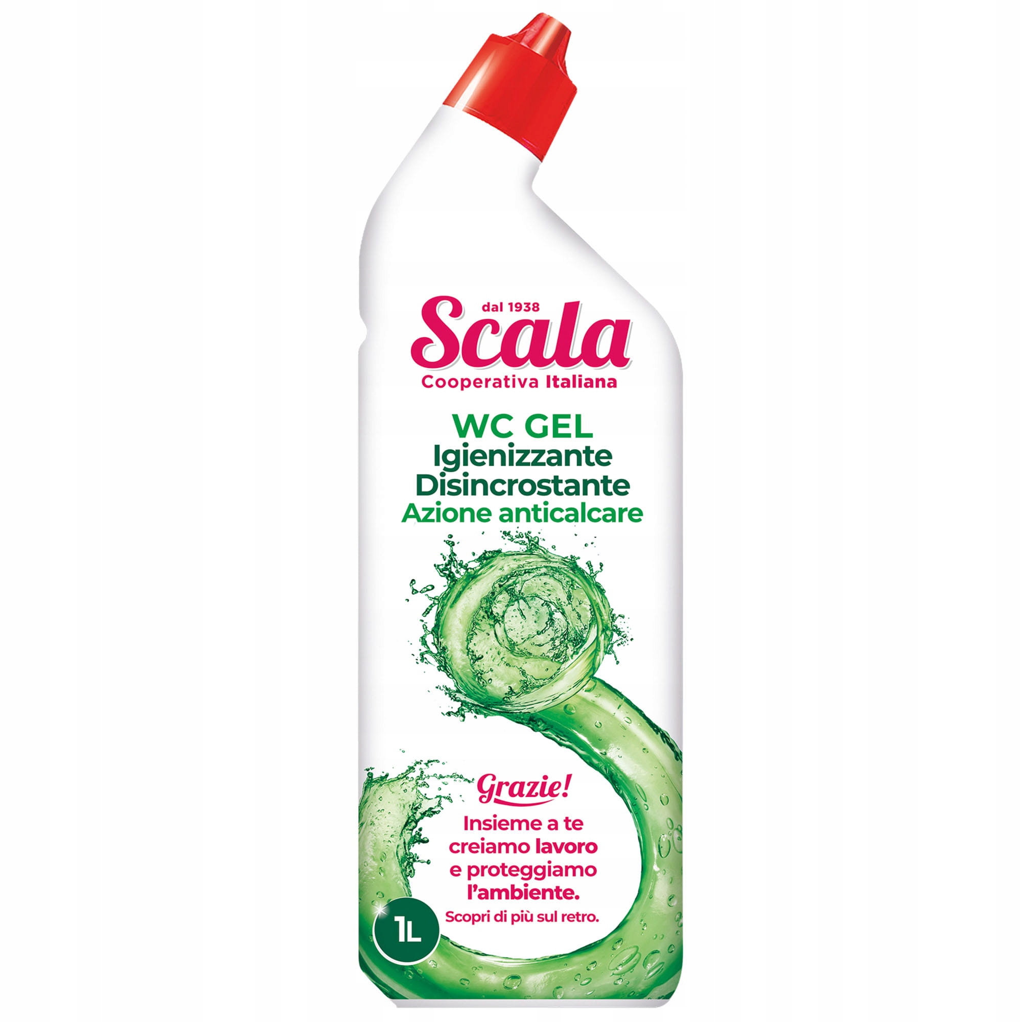 

Scala Wc Gel Anticalcare Anty kamień żel do Wc 1L