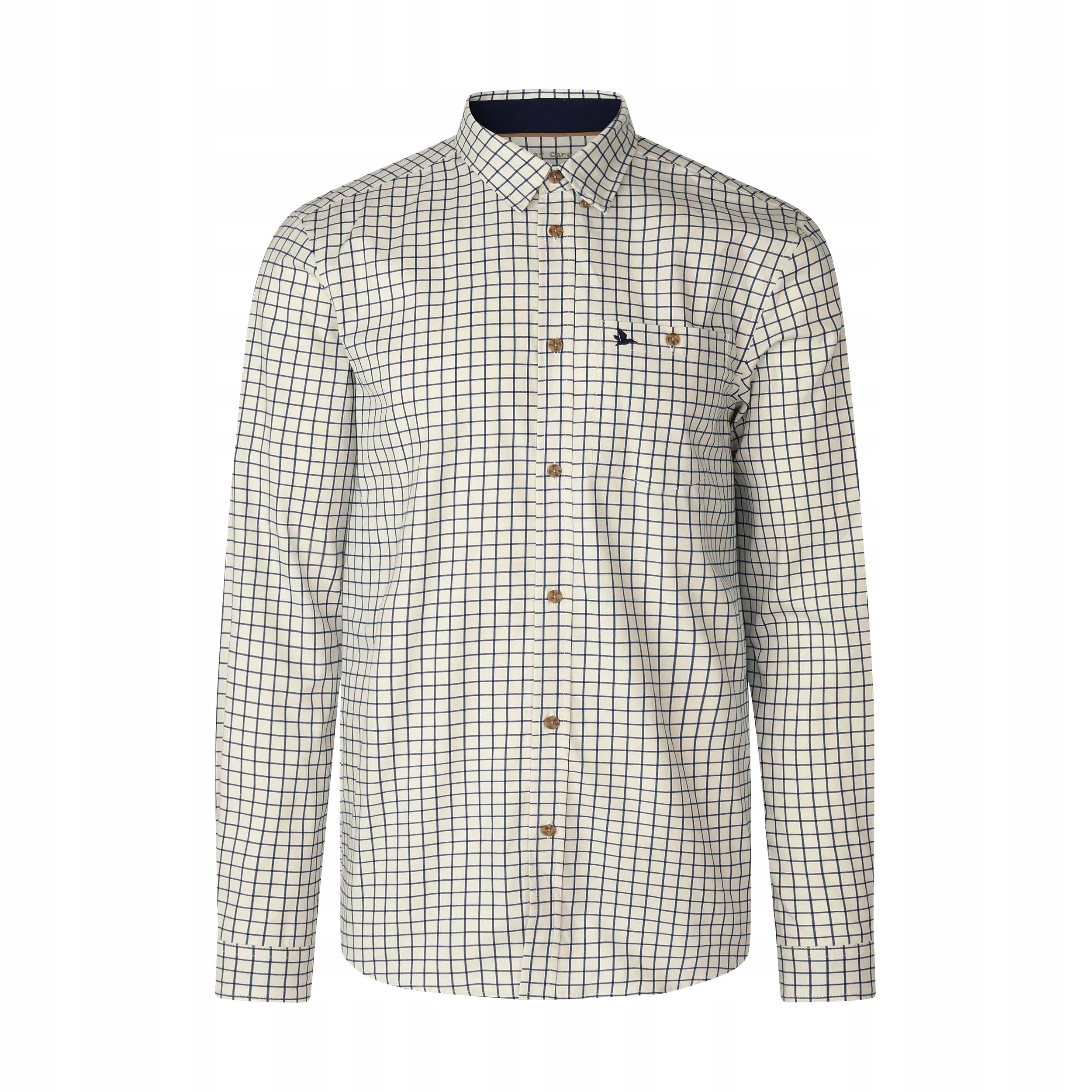 Koszula Seeland Oxford Shooting Shirt Dark Sapphire Check XXL