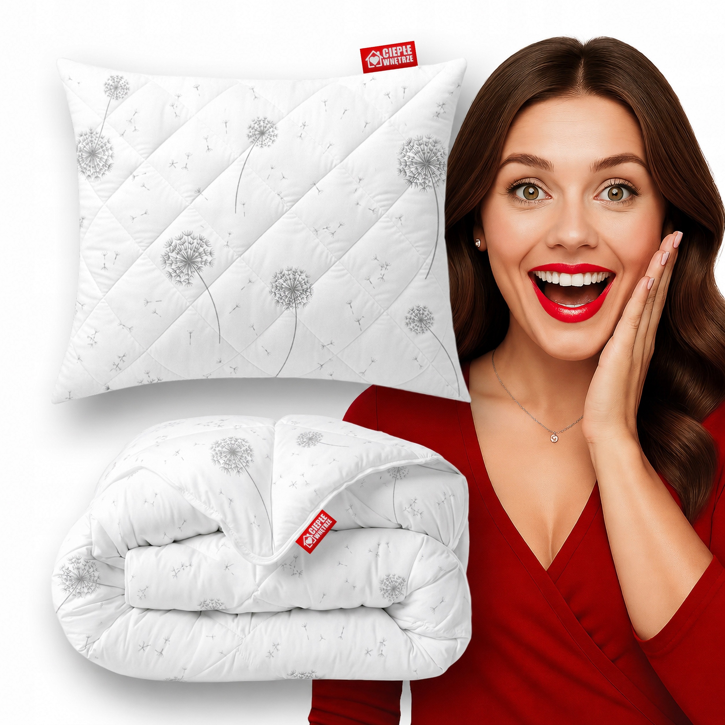 Set přikrývka 160x200 polštář 70x80 Antialergický Komplet Nafukovačky