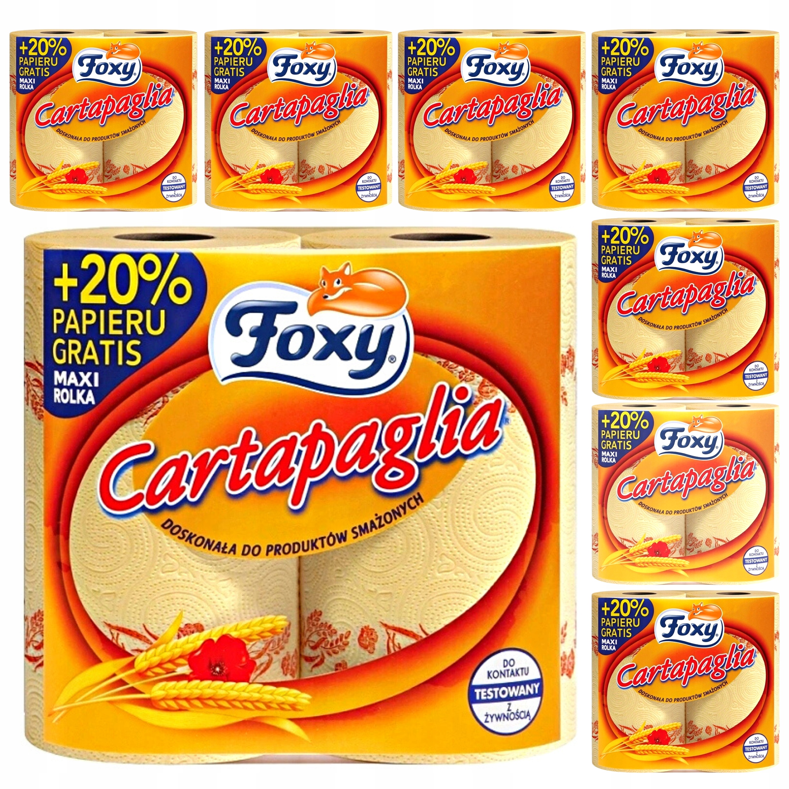 

Ręcznik kuchenny Foxy Cartapaglia 16 rolek Chłonny