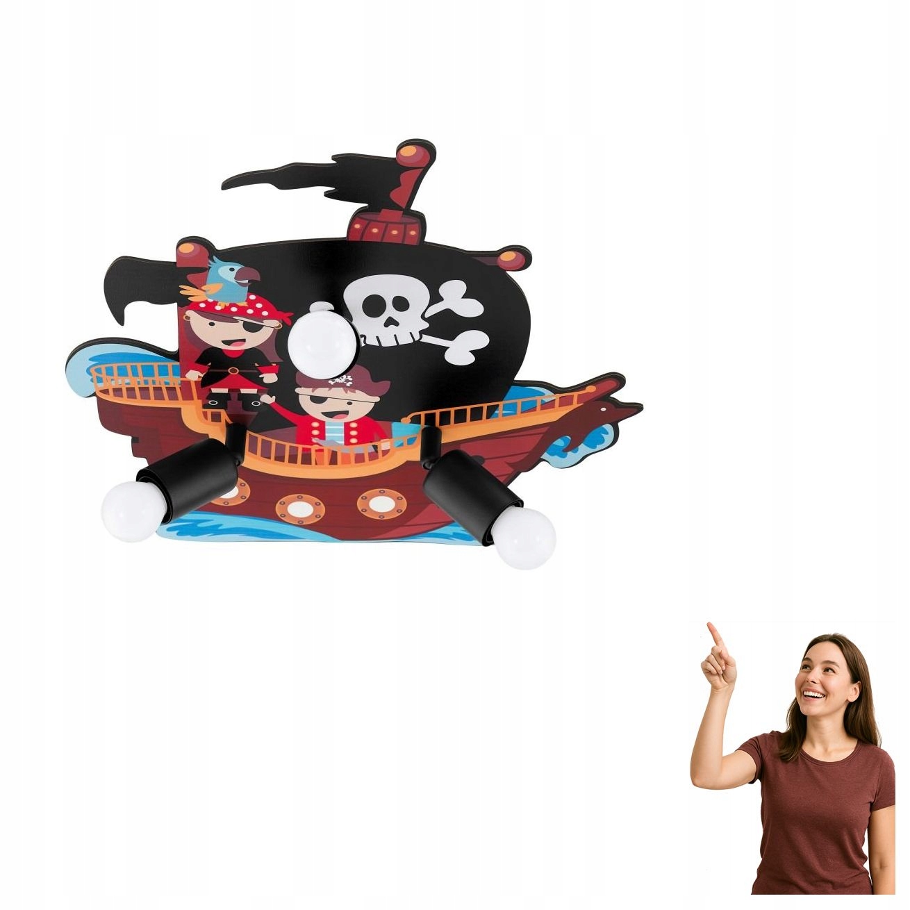 Lampa detský reflektor San Carlo 97408 Eglo